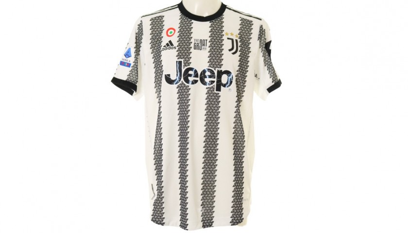 Maglia Weah Juventus Home 2023 2024 bianconera Juve ufficiale