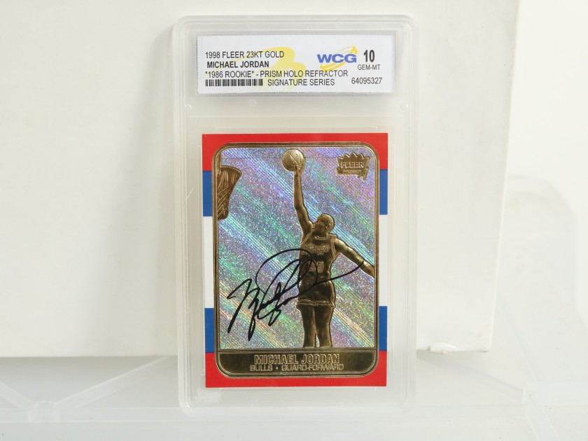 Michael Jordan Limited Edition Gold Card 