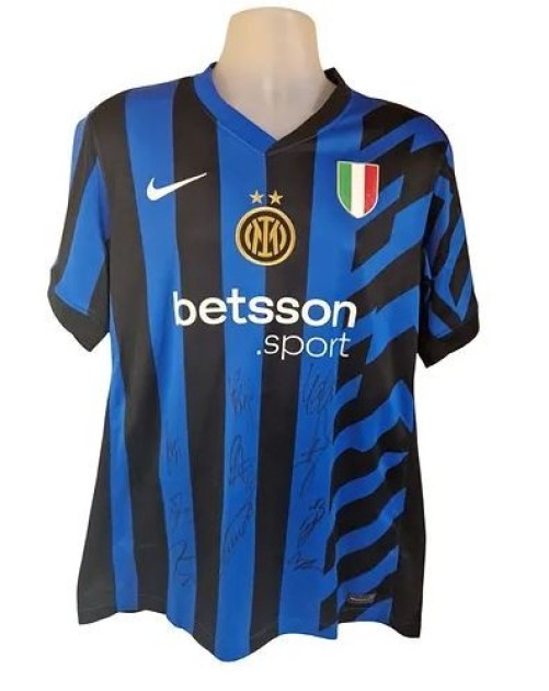 Maglia ufficiale Inter Milan 2024/25 - Autografata dalla squadra