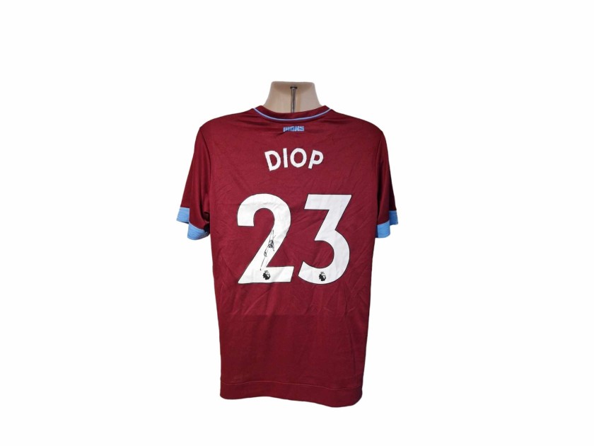 Maglia ufficiale firmata da Issa Diop West Ham 2019/20