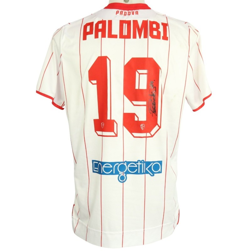 Palombi's Unwashed Signed Shirt, Padova vs Pro Vercelli 2023