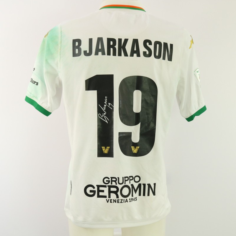 Bjarkason's Unwashed Signed Shirt, Venezia vs Brescia 2024