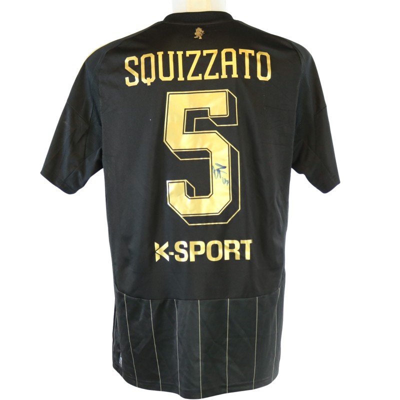 Squizzato's Signed Unwashed Shirt, Mantova vs Virtus Entella 2026