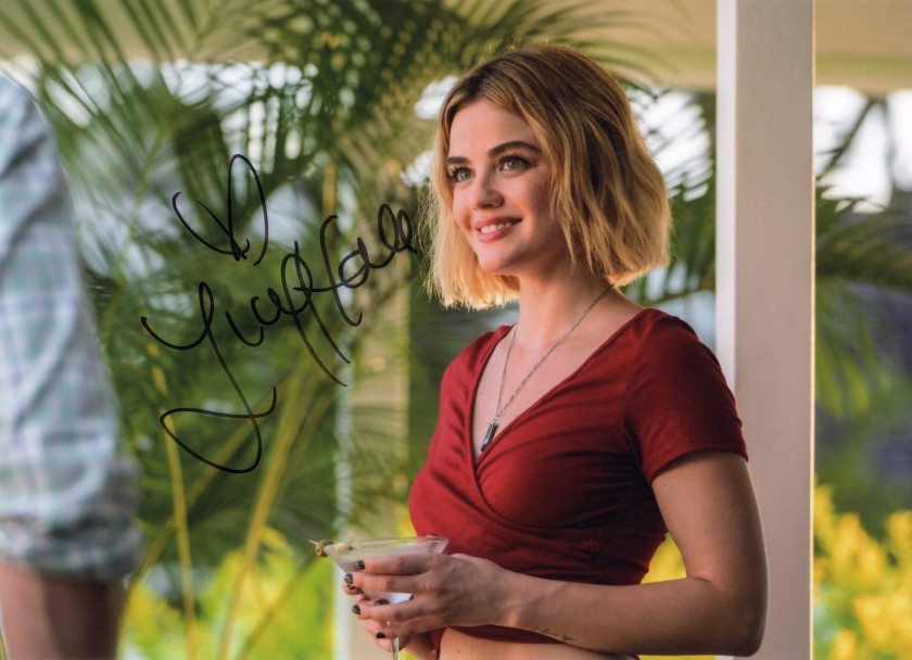 Fantasy Island - Photograph signed by Lucy Hale