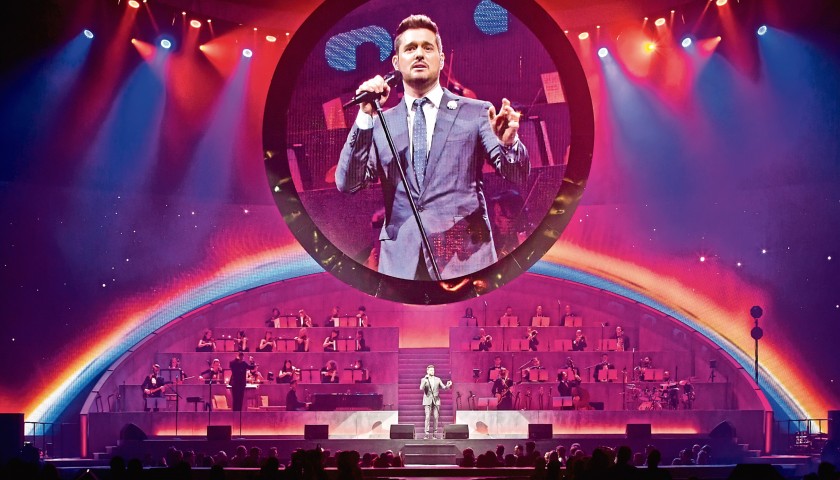Michael Bublé Package - Manchester Concert Tickets for Two