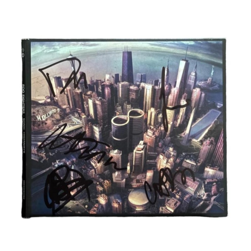Foo Fighters Signed Sonic Highways CD