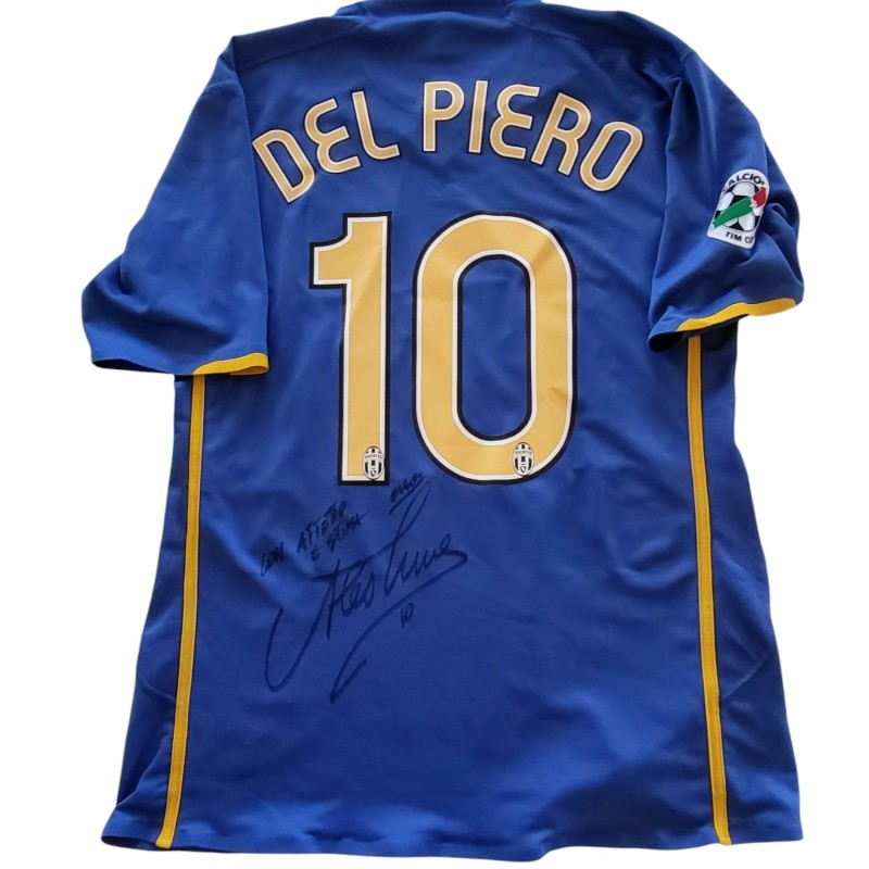 Del Piero's Juventus Signed Issued Shirt, 2007/08