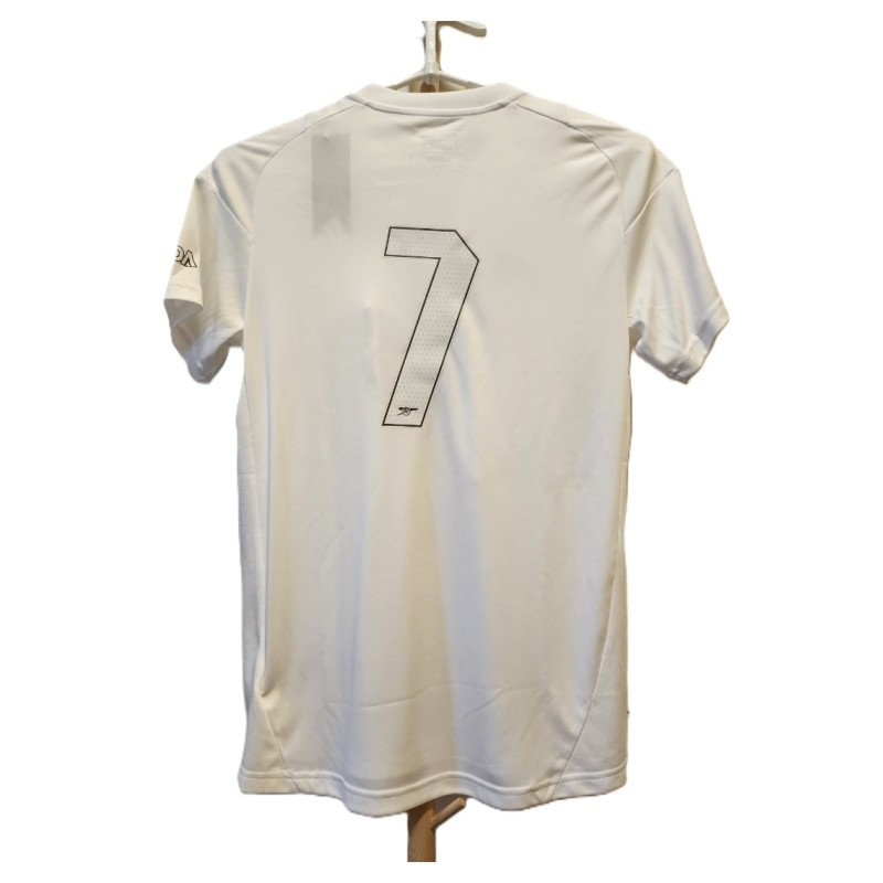 Catley's Arsenal Match-Issued Shirt vs Bristol City - Special Model "No More Red"