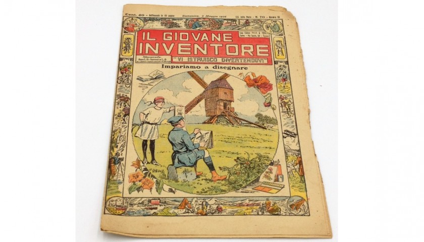 "Il giovane inventore" Magazine, May 2, 1926