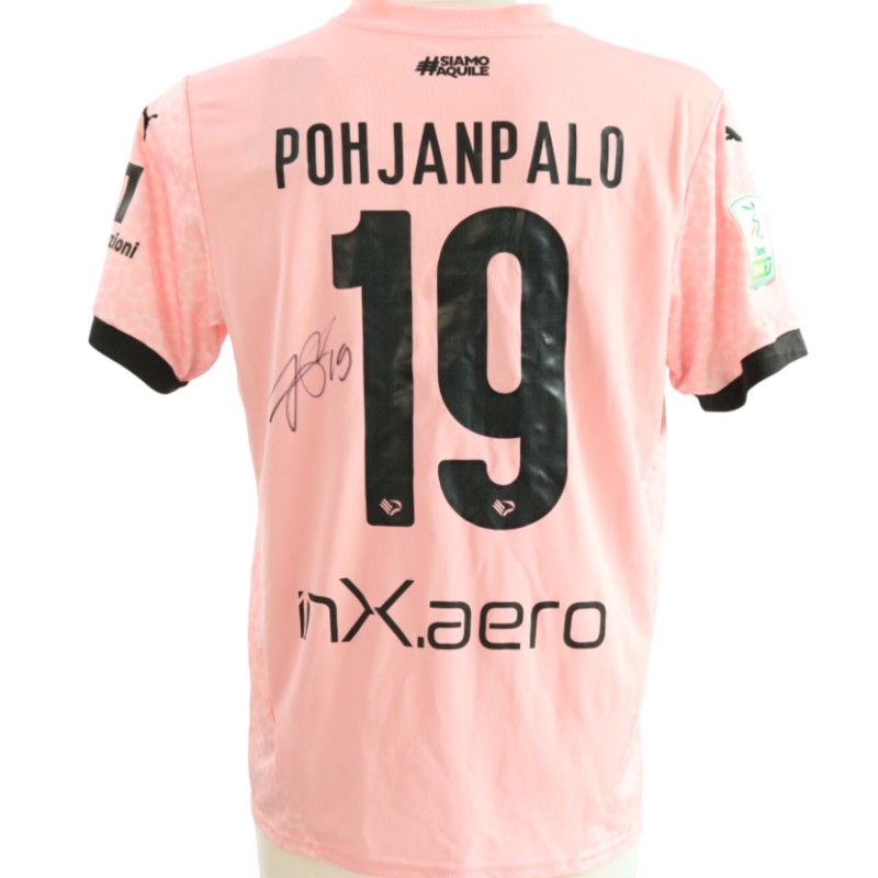 Pohjanpalo's Palermo Signed Official Shirt, 2024/25