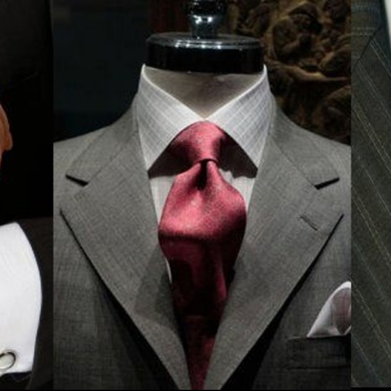 Camicia e cravatta da uomo fatte su misura da Mark Russell
