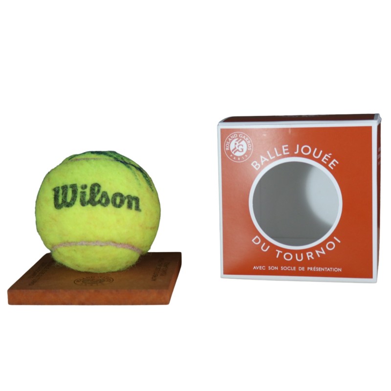 Roland Garros Tennis Match-Ball 2026 - Signed by Alexander Zverev