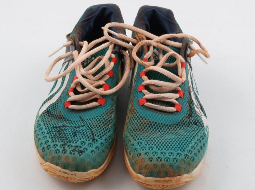 Fabio Fognini shoes, worn in Umago Challenge 2016