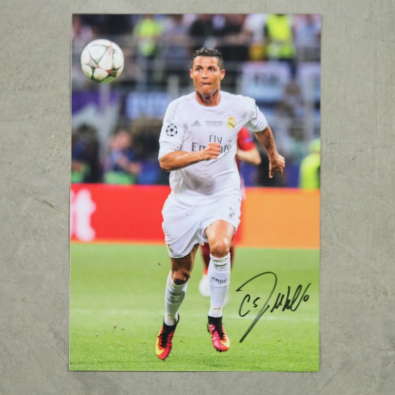 Cristiano Ronaldo's Real Madrid Signed Photograph