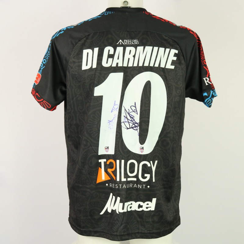 Di Carmine's Unwashed Signed Shirt, Padova vs Catania - Coppa Italia Serie C 2024 Final