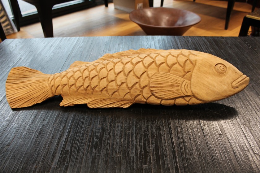 Pesce in legno