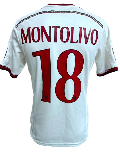 Montolivo's Match-Issued Shirt, Roma vs Milan 2014