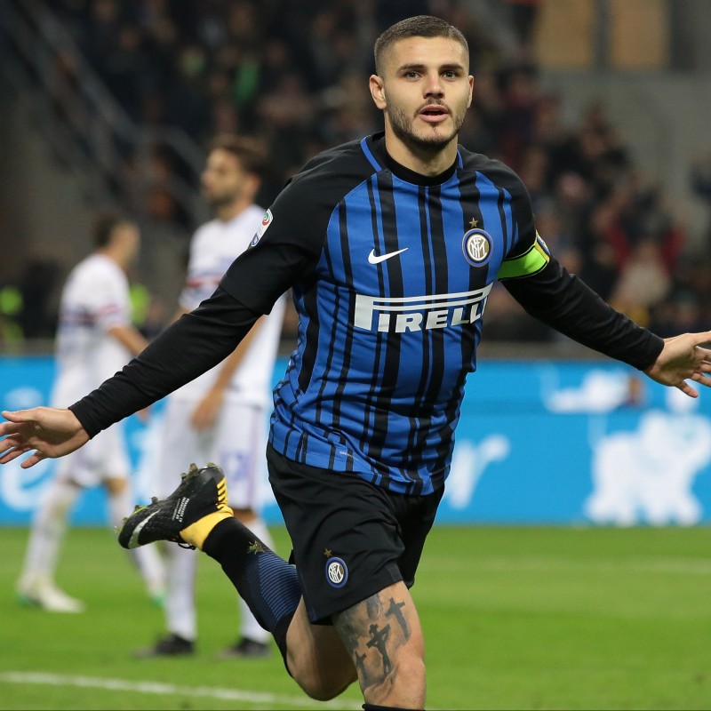 Signed Official Icardi Inter Shirt, 2017/18