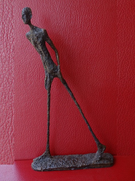 Scultura in bronzo di Alberto Giacometti (replica)