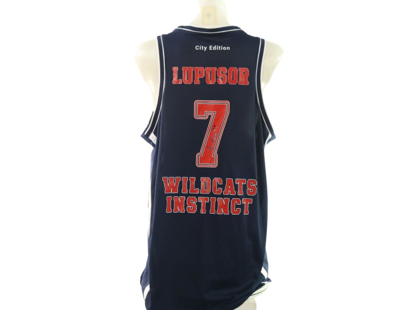 Lupusor's Urania Basket "Special Edition" Signed Match-Worn Away Jersey, 2025/26