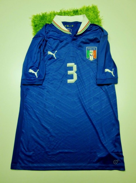 Italy fanshop shirt, Giorgio Chiellini, 2012 - signed