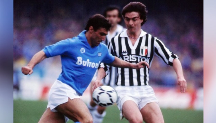 Giordano's Napoli Match Shirt, Serie A 1986/87