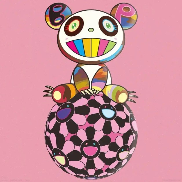 BLACKPINK Pandakashi (Pink) by Takashi Murakami