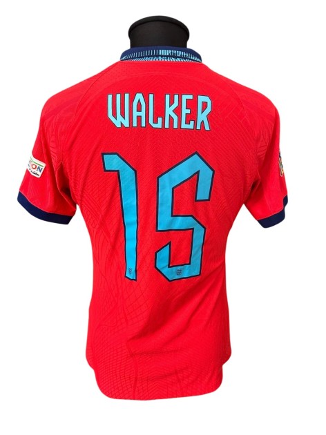 Walker's Match-Worn Shirt, England vs Germany Nations League 2022