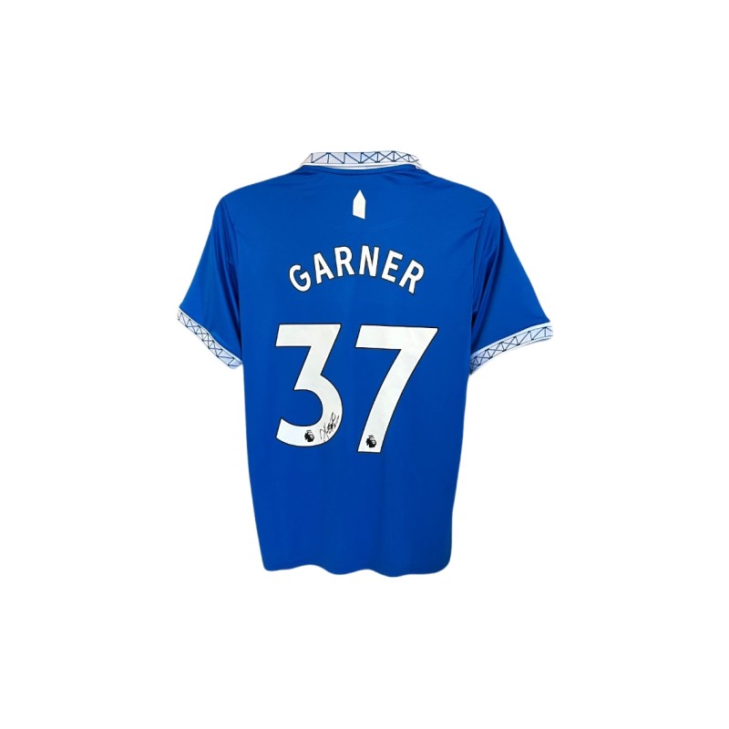 James Garner's Everton 2023/24 Signed Replica Shirt