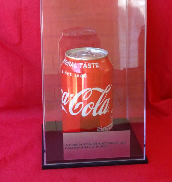 Coca-Cola Can with Damien Hirst Embossed Signature