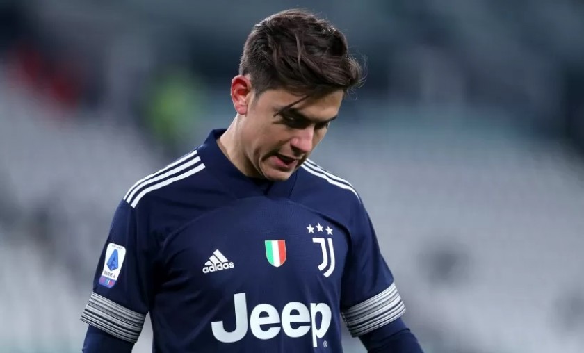 Dybala's Official Juventus Signed Shirt, 2020/21