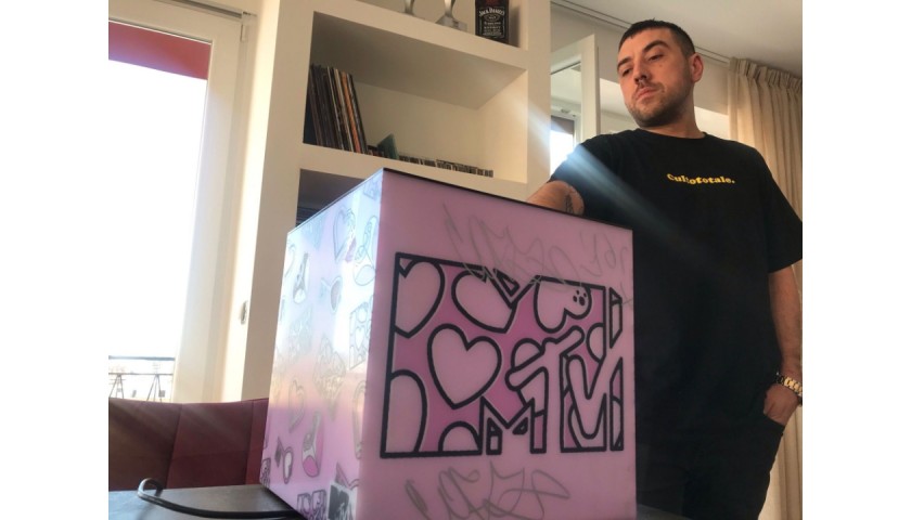Coez Signed MTV Box