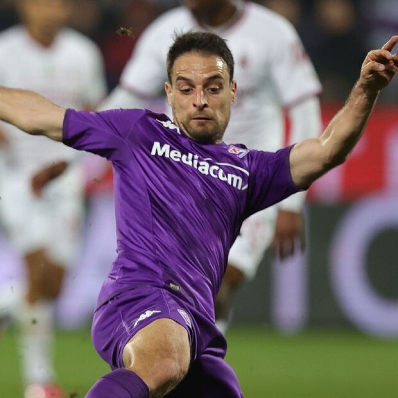 Bonaventura Official Fiorentina Shirt, 2022/23 - Signed by the Squad