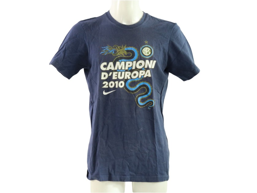 Inter Commemorative Champions League Issued Shirt, UCL 2010