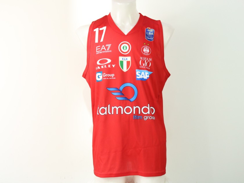 Ricci's Olimpia Milano Game Jersey, 2022/23 - Signed by the Players 