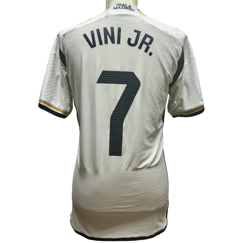 Maglia Vinícius Júnior preparata Real Madrid vs Real Betis 2024