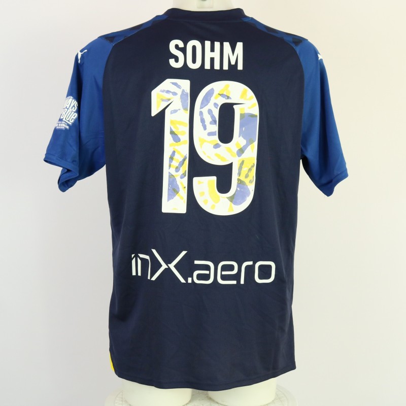 Sohm's Unwashed Shirt, Parma vs Catanzaro 2024 "Always With Blue"