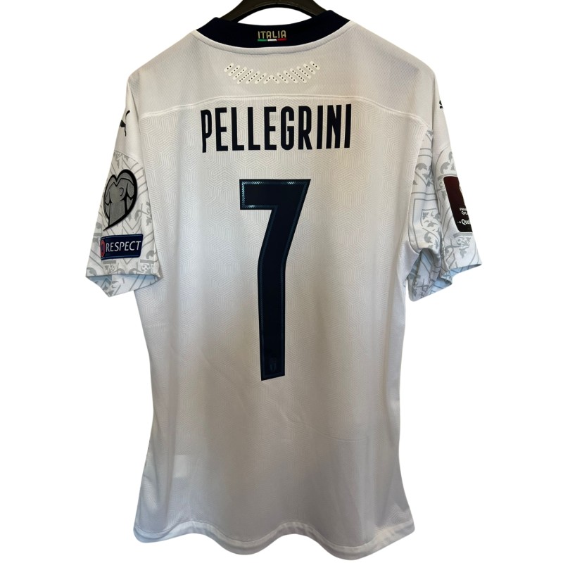 Pellegrinoi Match-Issued Shirt, Lithuania vs Italy 2021