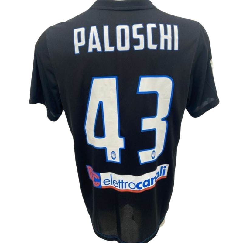 Paloschi's Atalanta Match Shirt, 2016/17