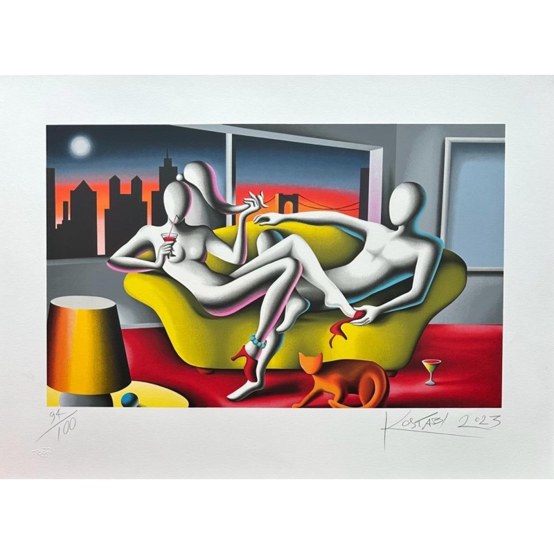 "Perfection at Twilight" di Mark Kostabi