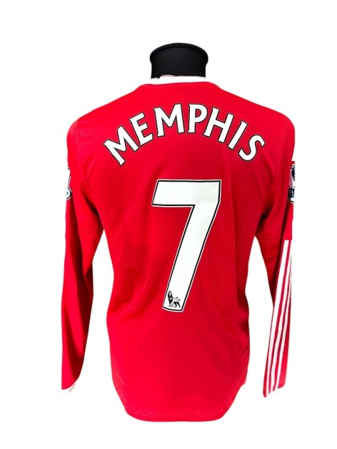 Memphis' Manchester United vs Crystal Palace Issued Shirt, 2016