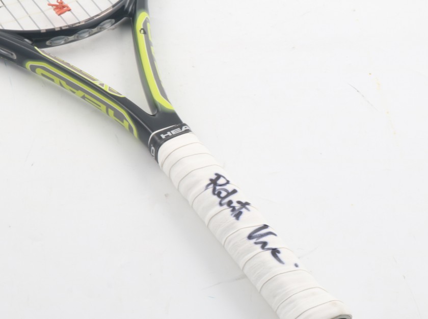 Roberta Vinci's signed racket, used at 2016 Italian Open