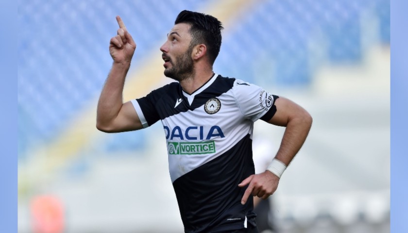 Arslan Udinese-Crotone 2020 Worn Shirt