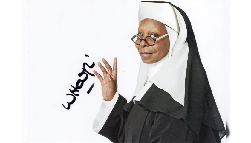 Photograph Signed by Whoopi Goldberg