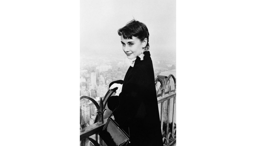Audrey Hepburn in New York by George Douglas