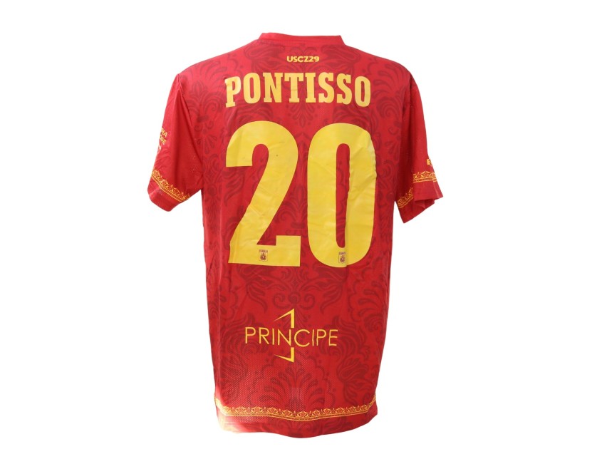 Pontisso's Palermo vs Catanzaro Unwashed Shirt, 2024