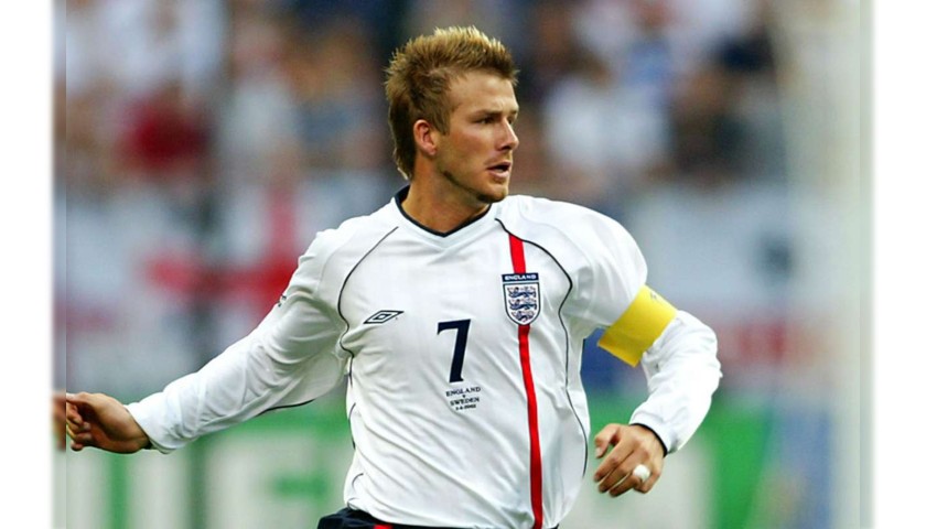 Beckham's Official England Signed Shirt, 2006 