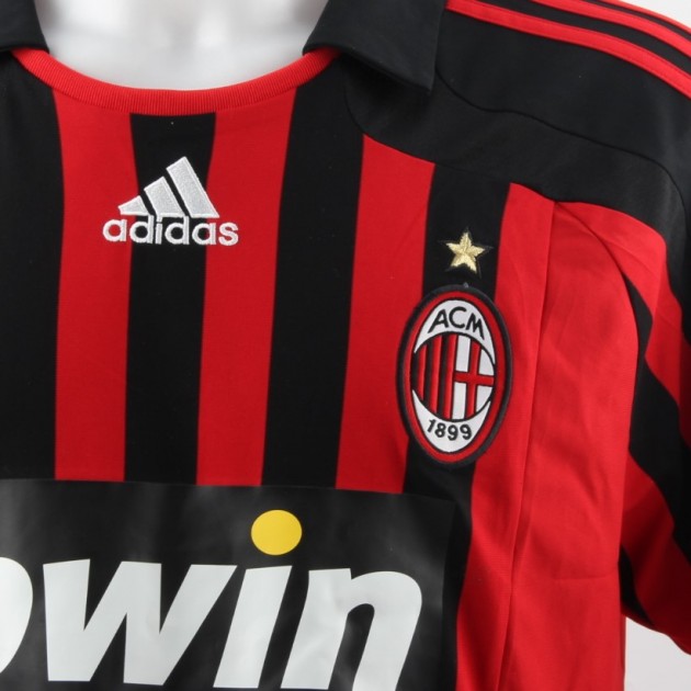 Milan fanshop shirt, Kakà, Serie A 2007/2008 - signed - CharityStars