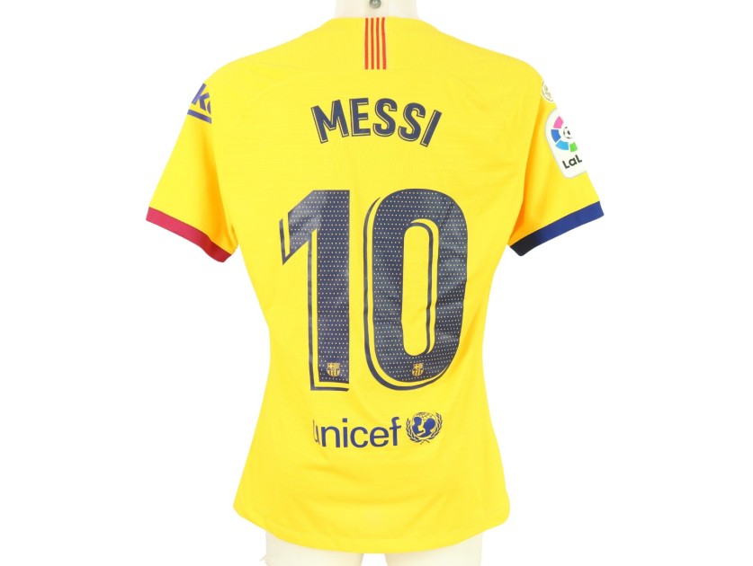 Messi's Barcelona Issued Shirt, 2019/20