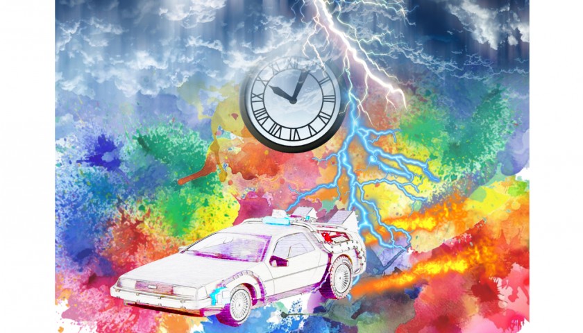 "Back to the Future" NFT by Mercury